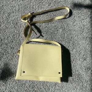 Yellow crossbody bag